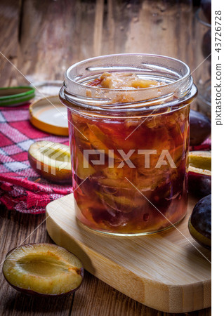 Plum compote. Plum compote. 43726728