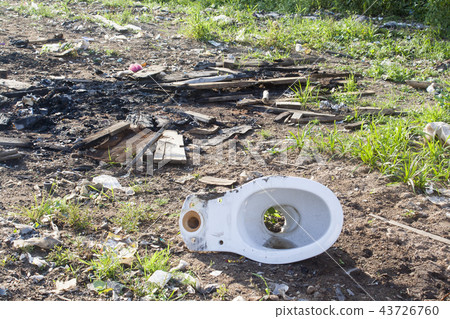 a garbage dump a garbage dump 43726760