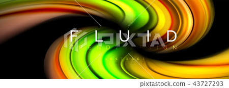 Fluid color motion concept Fluid color motion concept 43727293