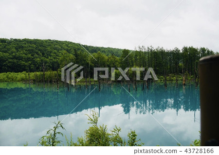 Blue pond Blue pond 43728166