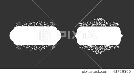 Vector illustration of old style label Vector illustration of old style label 43729560