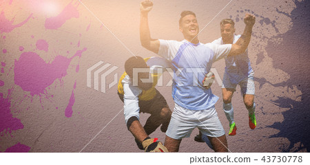 Composite image of celebration 43730778