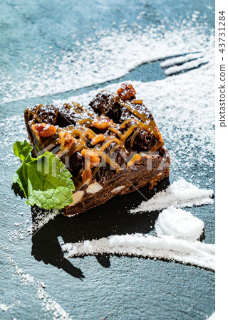 brownie with mint brownie with mint 43731284
