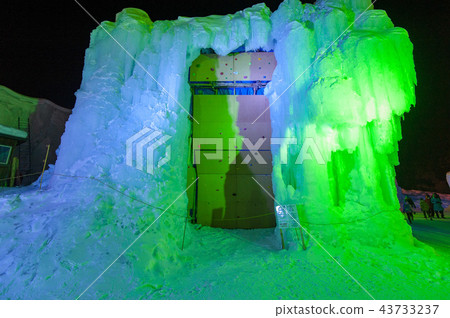 Hokkaido Sounkyo Icefall Festival Ice climbing ground Hokkaido Sounkyo Icefall Festival Ice climbing ground 43733237