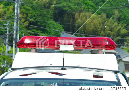 Police Car Patlamp Police Car Patlamp 43737555