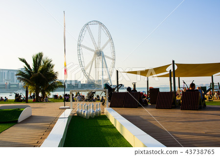 Jumeirah beach in Dubai 43738765