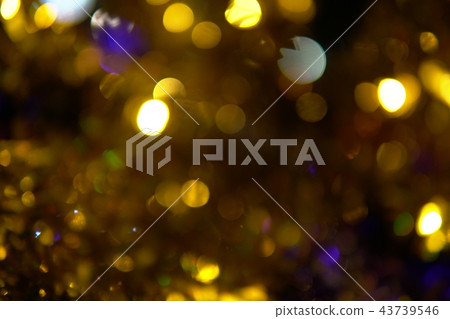 Bokeh of multicolored lights new year Christmas Bokeh of multicolored lights new year Christmas 43739546