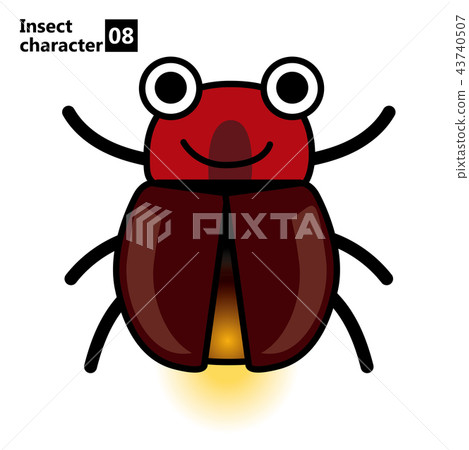 Humanoid Firefly Insect Illustration of anthropomorphic insects |... - Stock Illustration ...