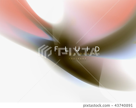 Background abstract color flow, liquid design Background abstract color flow, liquid design 43740891