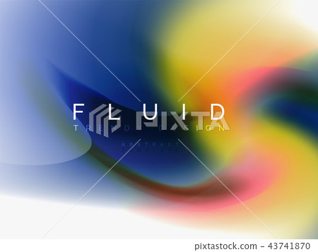Background abstract - liquid colors wave flow Background abstract - liquid colors wave flow 43741870
