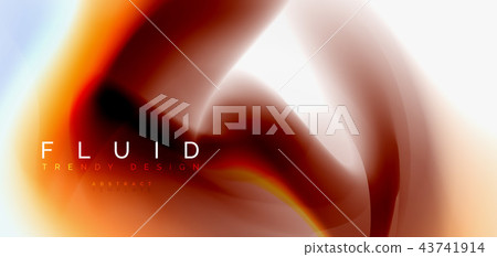 Mixing liquid color flow abstract background. Trendy abstract layout template for business or Mixing liquid color flow abstract background. Trendy abstract layout template for business or 43741914