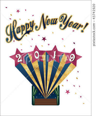 賀年卡 新年賀卡 賀年片 43741920