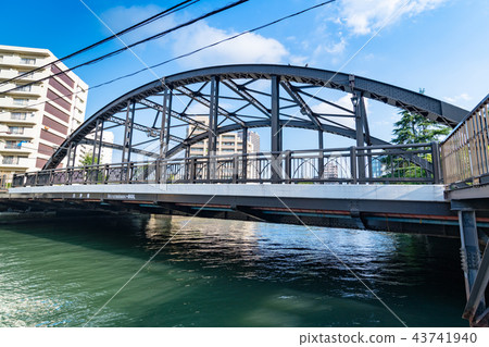Hakuyo Bridge where the arch of Fukagawa is beautiful 43741940