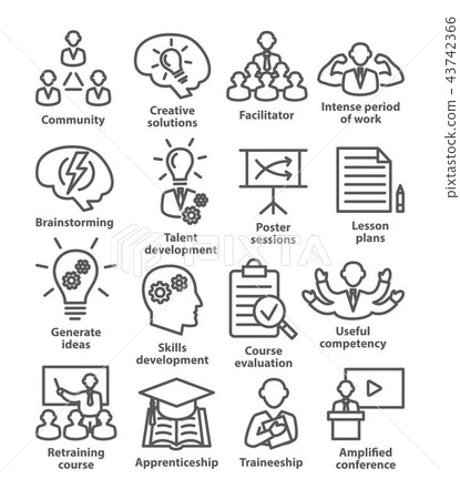 Business management line icons Pack 31 Business management line icons Pack 31 43742366