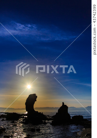 Futagoiwa日落[長崎縣南島原市] 43742399