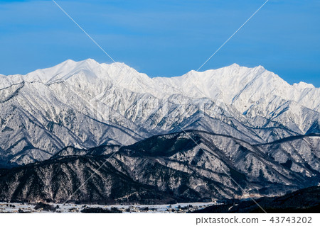 Kasumigatake / Kashima Kasumigatake (North Alps) in winter 43743202
