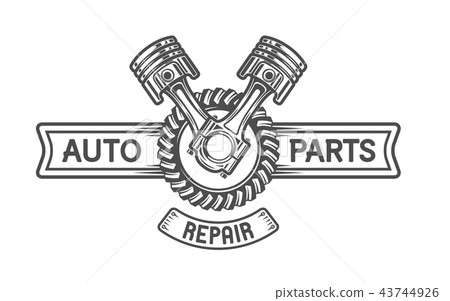 Repair Service. Gear and pistons. 43744926