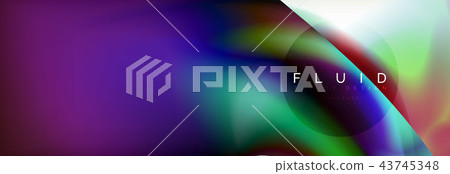 Background abstract holographic fluid colors wave design Background abstract holographic fluid colors wave design 43745348