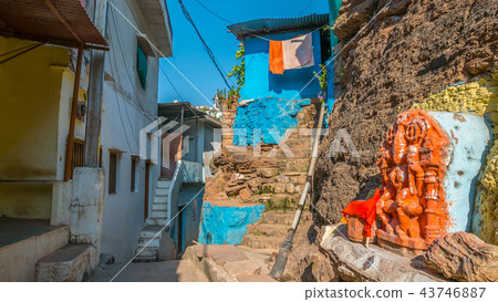 Omkareshwar, India - November 28, 2107 Omkareshwar, India - November 28, 2107 43746887