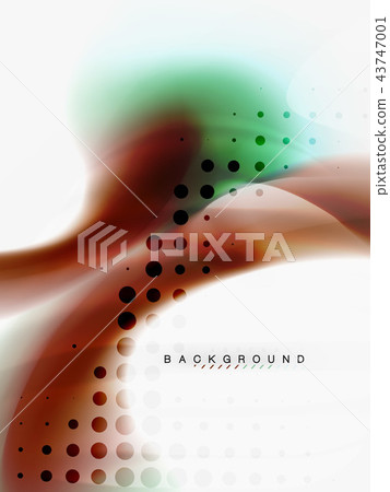 Background abstract color flow, liquid design Background abstract color flow, liquid design 43747001