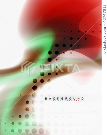 Background abstract - liquid colors wave flow Background abstract - liquid colors wave flow 43747012