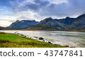 Beautiful mountain landscape, Lofoten, Norway 43747841