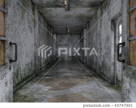 Spooky walkway Spooky walkway 43747881