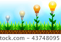 growing business concept info graphic 43748095