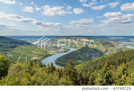 Fuenfseenblick at the Moselle Germany Fuenfseenblick at the Moselle Germany 43748729