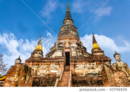 Wat Yai柴Mong Kong泰國Ayutthaya廢墟 43748939