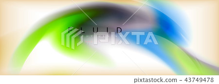Abstract background holographic liquid colors design 43749478