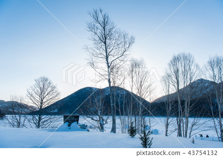 北海道然別湖冰上村 北海道然別湖冰上村 43754132