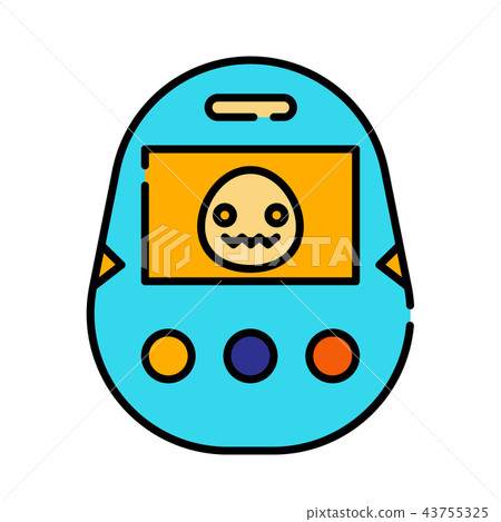 Tamagotchi LineColor illustration 43755325