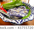 Thai steamed rice-skin dumplings 43755720