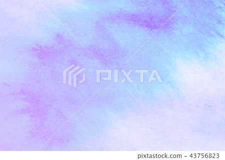 Abstract hand painted Ultra Blue Violet watercolor Abstract hand painted Ultra Blue Violet watercolor 43756823