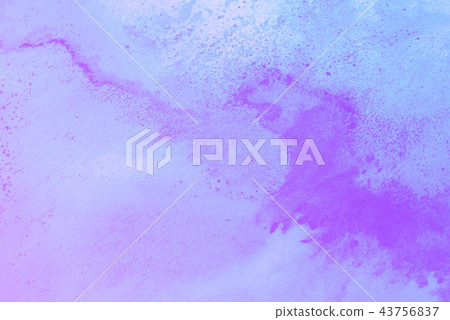 Abstract hand painted Ultra Blue Violet watercolor Abstract hand painted Ultra Blue Violet watercolor 43756837