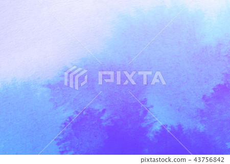 Abstract hand painted Ultra Blue Violet watercolor Abstract hand painted Ultra Blue Violet watercolor 43756842