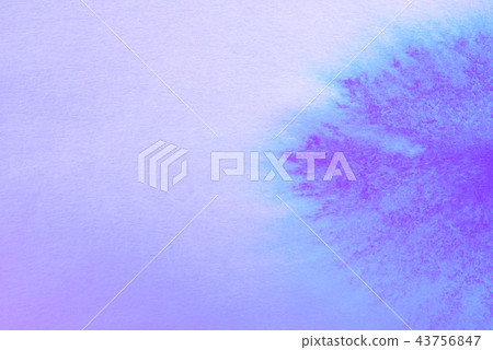 Abstract hand painted Ultra Blue Violet watercolor Abstract hand painted Ultra Blue Violet watercolor 43756847