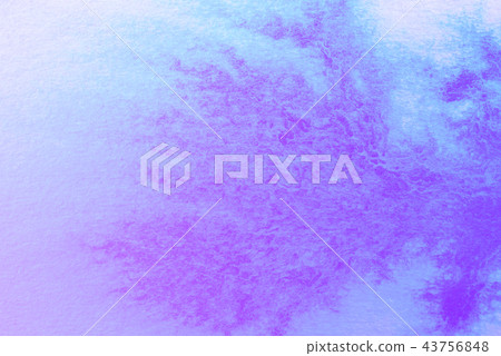 Abstract hand painted Ultra Blue Violet watercolor Abstract hand painted Ultra Blue Violet watercolor 43756848