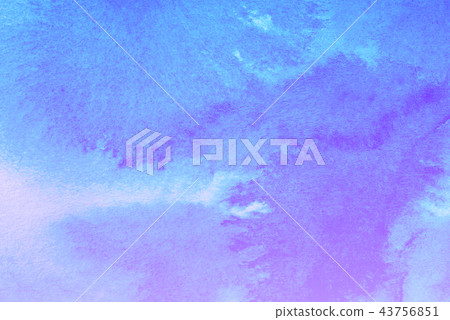 Abstract hand painted Ultra Blue Violet watercolor Abstract hand painted Ultra Blue Violet watercolor 43756851