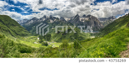 Formazza Valley in spring landscape 43758269