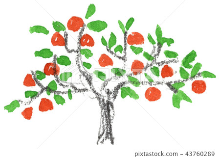 蘋果樹圖 43760289