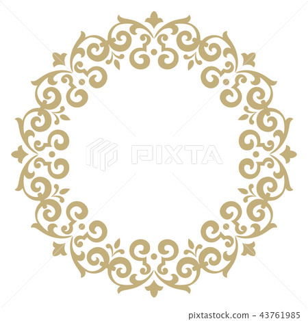 Decorative line art frames for design template.  43761985