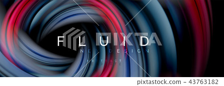 Flowing glowing color motion concept, trendy abstract layout template for business or technology Flowing glowing color motion concept, trendy abstract layout template for business or technology 43763182