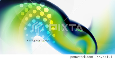 Mixing liquid color flow abstract background.... - Stock Illustration ...