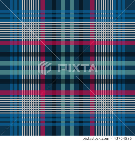 Trendy simple checkred print. Trendy simple checkred print. 43764886