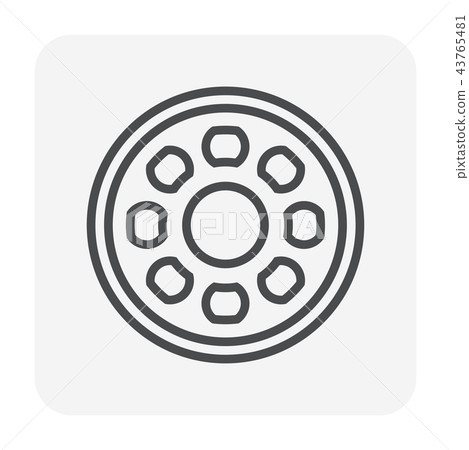 bearing icon black bearing icon black 43765481