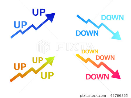 Up Down - Stock Illustration [43766865] - PIXTA