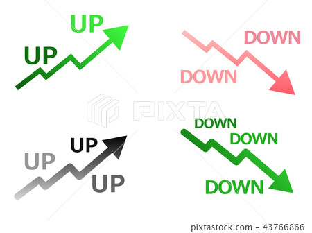 Up Down - Stock Illustration [43766866] - PIXTA