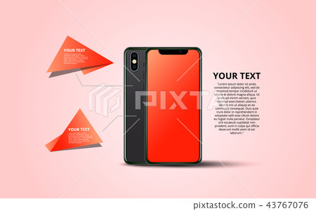 Holiday banner with text field for your design 43767076